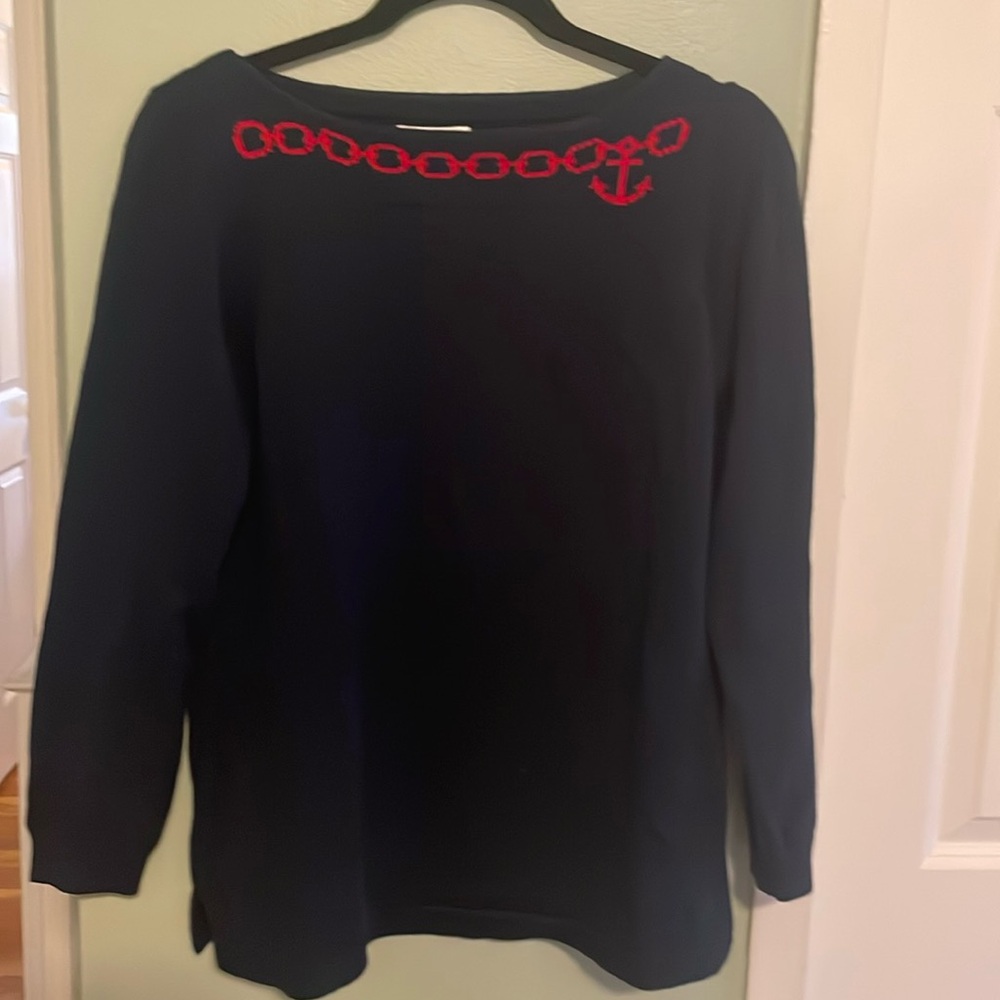 Vineyard Vines Nautical Navy Sweater M